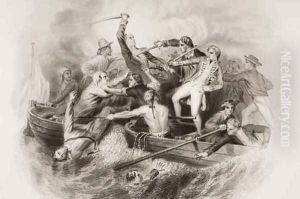 Desperate Encounter in gun boats between Nelson and Don Miguel Tyrason