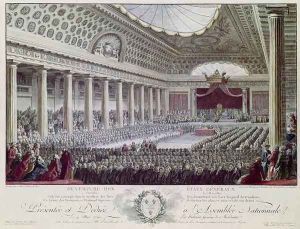 Opening of the Estates General at Versailles by Isidore Stanislas Helman