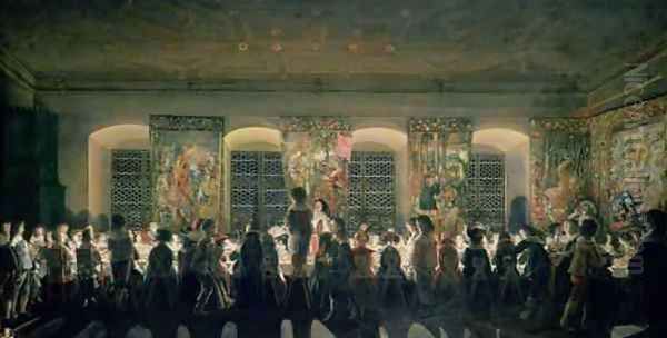 Banquet at Night - view 1