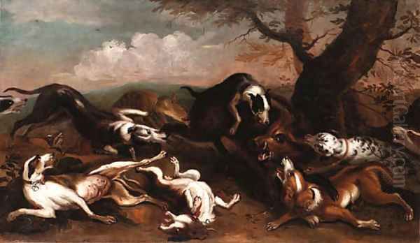 A Boar Hunt - view 1