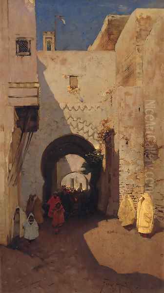 A Street in Tetuan, Morocco - view 1
