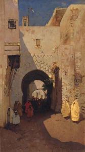 A Street in Tetuan, Morocco