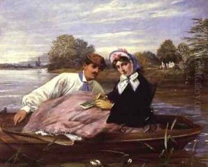 The Rowing Match by H. Hilt