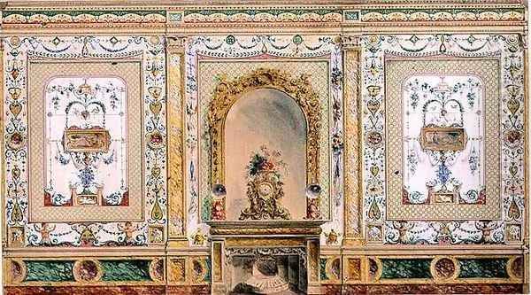 Design for interior of Osborne House - view 1