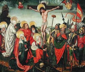 Crucifixion by (attr.to) Huter, Urbanus