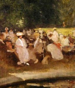 Summer in the Park by Emile Hoeterickx