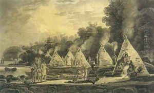 Encampment of the Domiciliated Indians