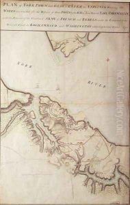 British map of the Siege of Yorktown