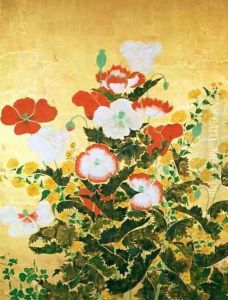 Flowers of the Seasons 2 by Nakamura Hochu