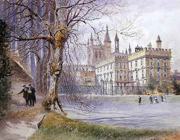 New College from the College gardens - view 1