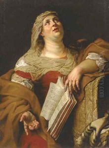 A sibyl by Kasper or Gaspar van den Hoecke