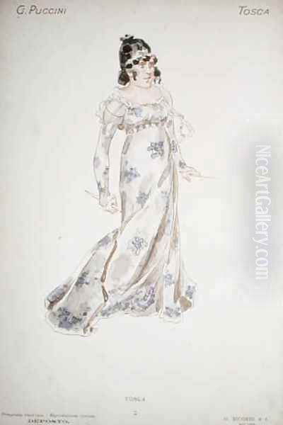 Costume design in Tosca by Giacomo Puccini - view 1