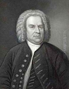 Portrait of Johann Sebastian Bach German composer by Elias Gottleib Haussmann