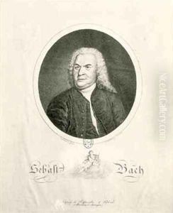 Portrait of Johann Sebastian Bach 1685-1750 by Elias Gottleib Haussmann
