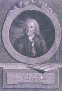 Johann Sebastian Bach 1685-1750 German composer by Elias Gottleib Haussmann