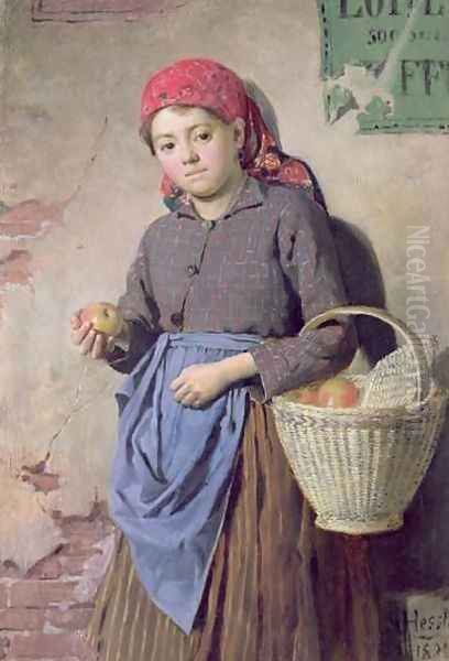 The Apple Seller - view 1
