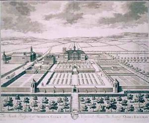 South Prospect of Shobdon Court Herefordshire the Seat of Sir James Bateman
