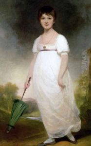 Portrait of Jane Austen 1775-1817 the Rice Portrait by Ozias Humphry