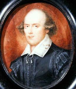 Portrait of William Shakespeare 1564-1616 by Ozias Humphry