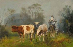 A foggy morning by Wilson Hepple
