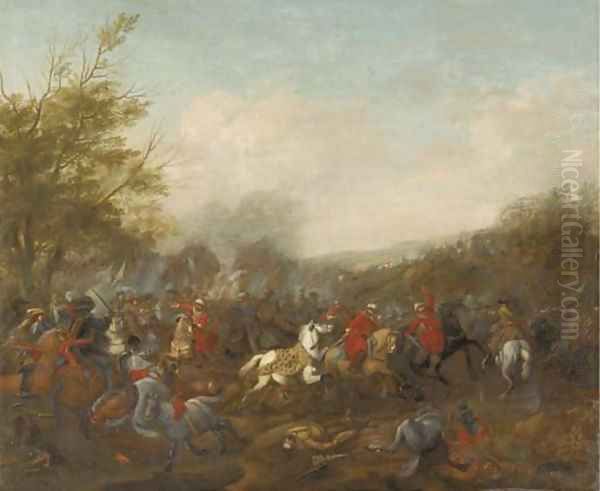 A cavalry skirmish 2 - view 1