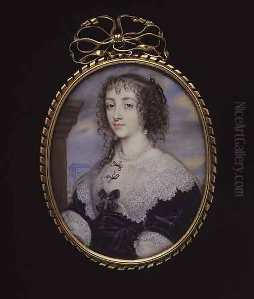 Queen Henrietta Maria wife of King Charles I - view 1