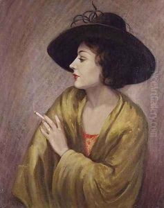 Portrait of a Lady by Robert Herdman-Smith