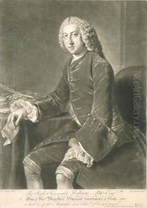 William Pitt Principal Secretary of State by William Hoare Of Bath