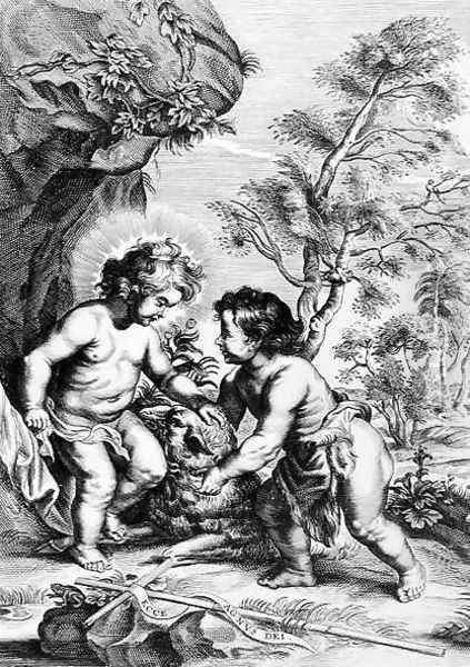 Christ and John the Baptist - view 1