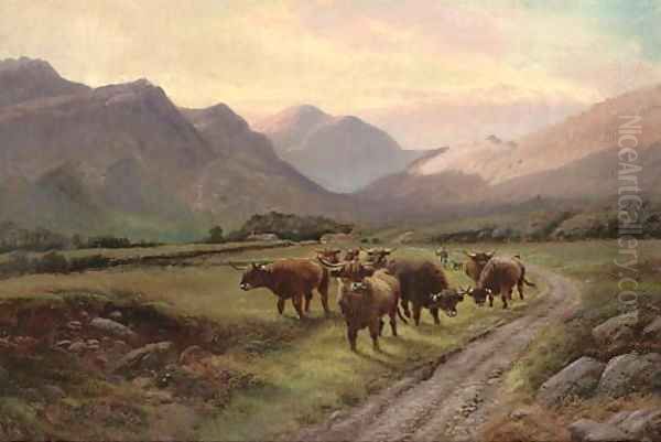 The Crofter's herd, Glen Nevis - view 1