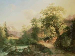 Forest near Vienna by Joseph Hoger