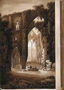 Tintern Abbey from the Historical Tour through Monmouthshire by Sir Richard Colt Hoare