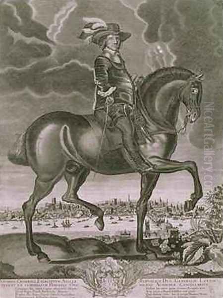 Equestrian Portrait of Oliver Cromwell - view 1