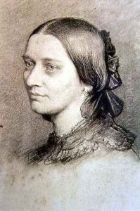 Portrait of Clara Wieck 1819-86 pianist and wife of Robert Schumann 1810-86 by Edward Hendeman