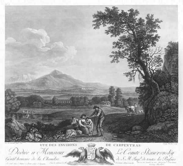 View of the Environs of Carpentras - view 1