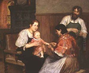 Telling her Fortune by Hans von Hayek