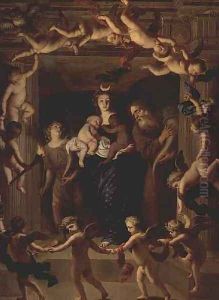 Allegory of Night by Jan van & Thys, Peter Hoecke