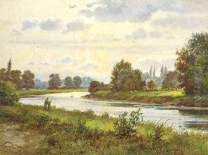 The Thames at Kew by Justus Hill