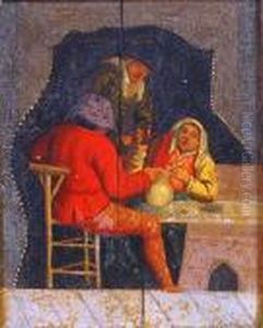 Interior Scene by Adriaen Brouwer