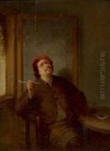 Pfeife Rauchender Bauer by Adriaen Brouwer