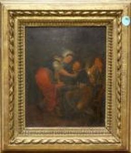 Tavern Scene by Adriaen Brouwer