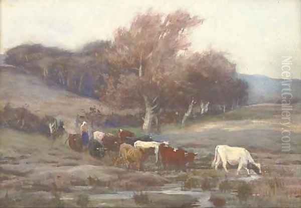 Herding the cattle to new pastures - view 1