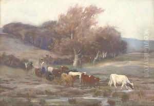 Herding the cattle to new pastures by Thomas Hunt