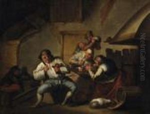 Farmer Folk At The Inn