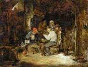 Das Gehor by Adriaen Brouwer