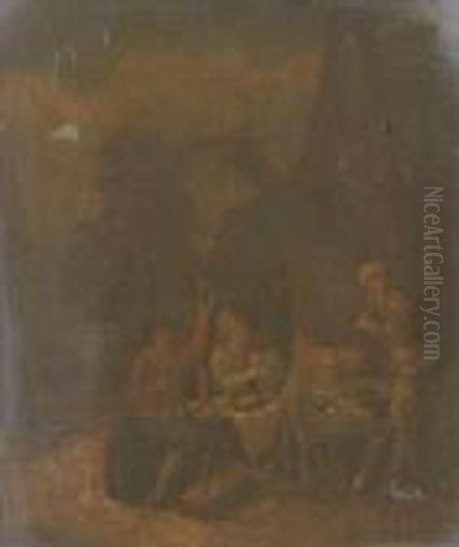 Figures In Aninterior - view 1
