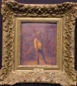 Taverninterior With Man In Foreground