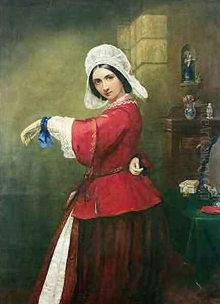 Lady in French Costume - view 1