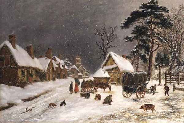 Snow Scene - view 1