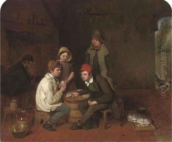 Playing for supper - view 1